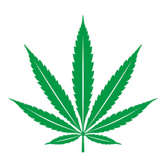 Marijuana vector cannabis leaf weed icon logo clip art illustration graphic