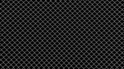 cage metal wire on black background