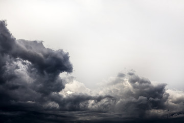 Obraz na płótnie Canvas Storm Clouds Background