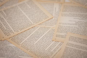 old book pages