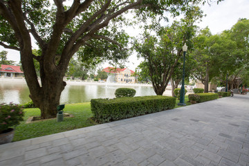 Fototapeta premium asia city with traffic