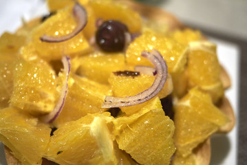 Sicilian orange salad