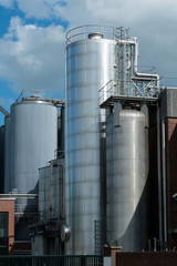 Silos des Friesischen Brauhauses in Jever in Friesland