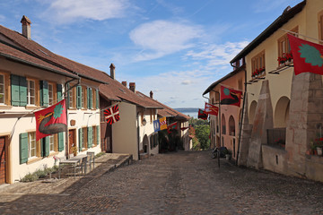 Erlach, Bielersee, Schweiz