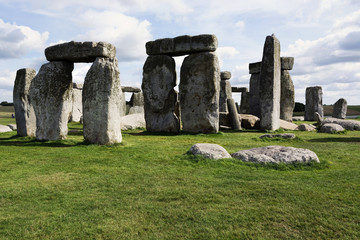 Obraz premium Stonehenge is a prehistoric monument in Wiltshire. ( United Kingdom )