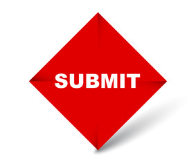 red vector banner submit