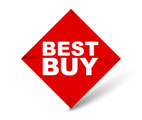 red vector banner best buy