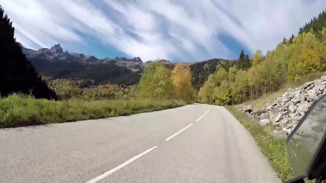 Franz&ouml;sische Alpen - Vercor - Fahrt von Saint Colomban des Villards nach La Mure