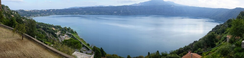 view of the albano lake