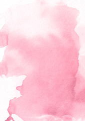Obraz premium Red abstract watercolor background.