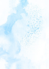 water splash on white background