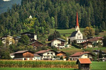 view of the village in germany