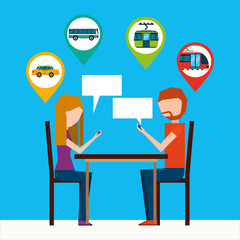 gps navigation transportation