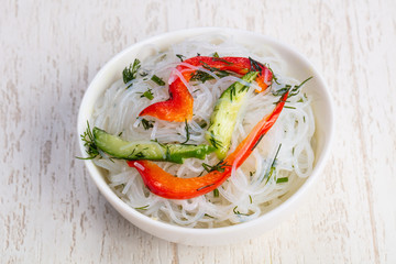 Appetizing bean noodles