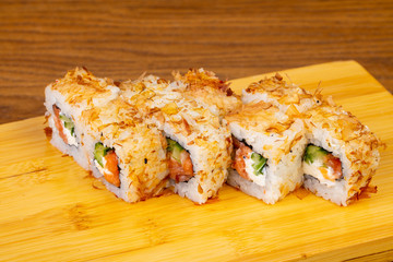 Delicious bonito rolls
