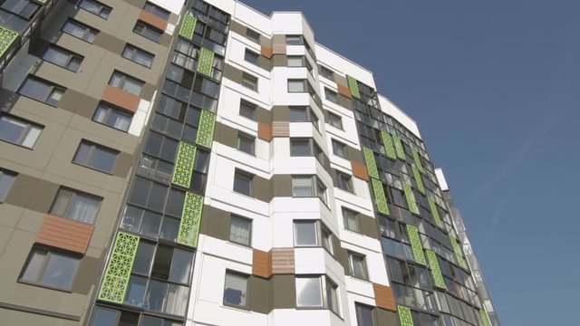 New microdistrict New Borovaya Novaya Borovaya in the city of Minsk, Belarus