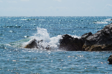 mediterranean sea beach, Spain