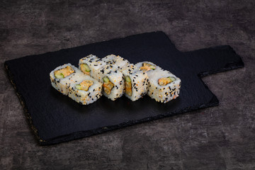 Japanese roll with crab
