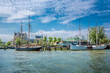 Veerhaven in Rotterdam, Netherlands 