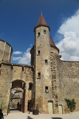 Fototapeta na wymiar Chateauneuf-en-Auxois, Burgund 