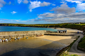 Port of Ness on Isle of Lewis, Scotland