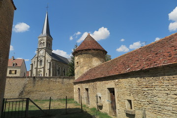 Fototapeta na wymiar Commarin, Burgund