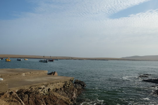 peruvian landscape paracas
