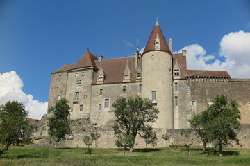 Fototapeta na wymiar Chateauneuf-en-Auxois, Burgund