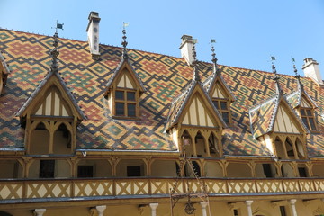 Hôtel-Dieu in Beaune , Burgund