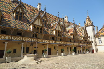 H&ocirc;tel-Dieu in Beaune , Burgund