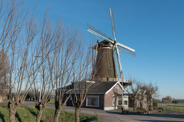Windmill De Hoop in Oud-Alblas