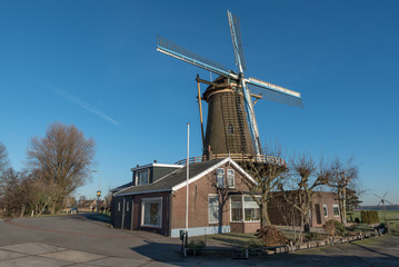 Windmill De Hoop in Oud-Alblas