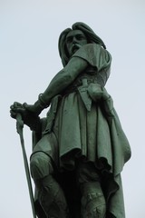 Alesia, Statue des Vercingetorix, Burgund
