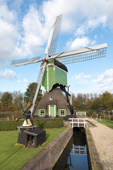 Obraz premium Windmill De Westmolen in Gorinchem