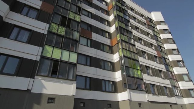 New microdistrict New Borovaya Novaya Borovaya in the city of Minsk, Belarus