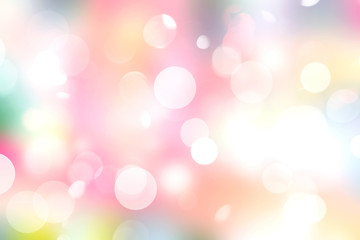 Obraz premium Rainbow colorful holiday blurred background.