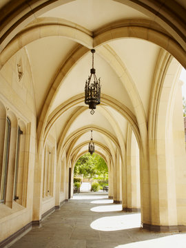 Vaulted archways