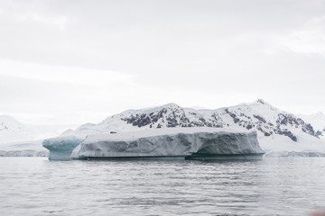 Iceberg in Antarctic sea