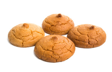 nut cookies isolated