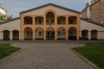 Villava, Espa&ntilde;a, 21/09/2018 : View of the streets of Villava