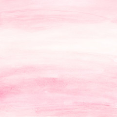 Delicate Light Pink Watercolor background for Design