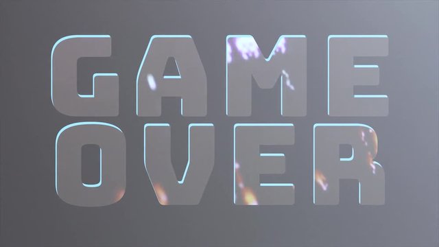 Game Over - Arcade videogames / motion graphics.