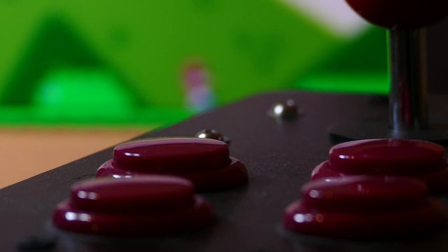 Playing Eighties Arcade Games on a dust old Joystick