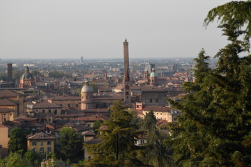 vista di Bologna dall'alto