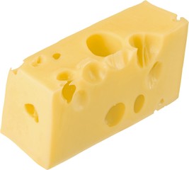 Piece of Cheese, Isolated