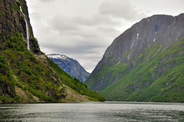 Fototapeta na wymiar Sognefjord fjord