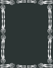 Halloween patterns and frames 