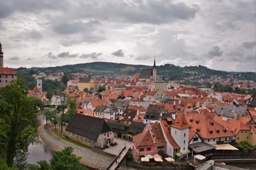 Naklejka na ściany i meble Travel to Czech Republic