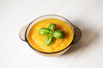 tasty pumpkin soup