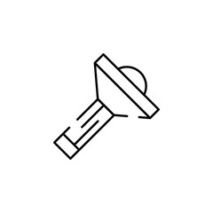 bright lantern icon. Element of construction for mobile concept and web apps illustration. Thin line icon for website design and development, app development